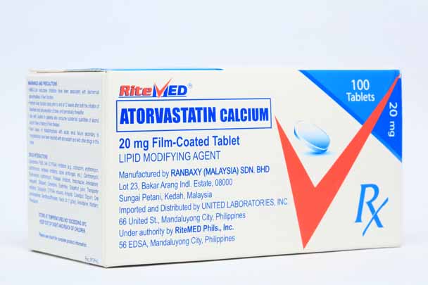 RM ATORVASTATIN 20 MG TAB