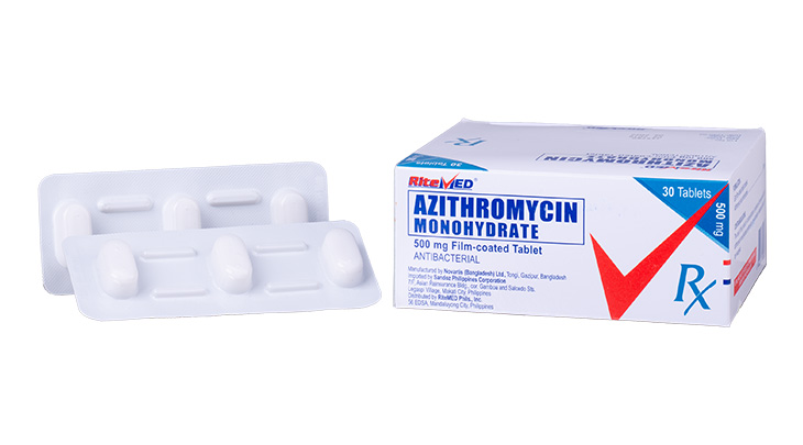 RM AZITHROMYCIN 500 MG TAB 30