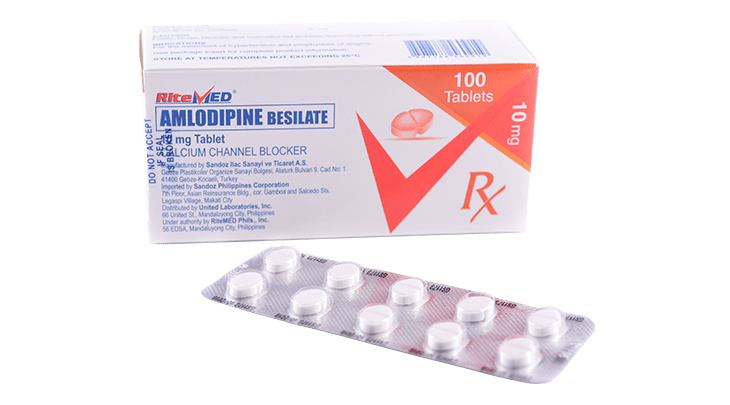 RM AMLODIPINE BESILATE 10 MG TAB