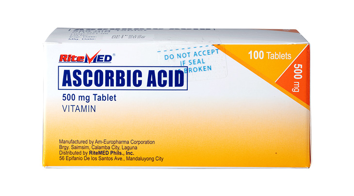 RM ASCORBIC ACID 500 MG TAB