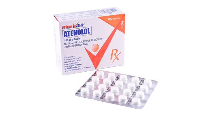 RM ATENOLOL 100 MG TAB