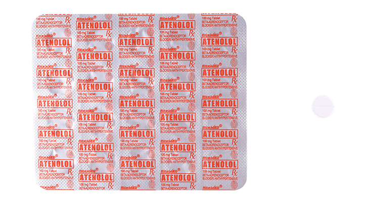 RM ATENOLOL 100 MG TAB