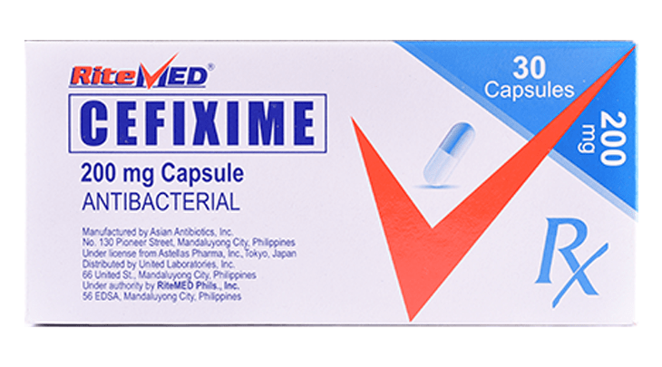 RM CEFIXIME 200 MG CAP