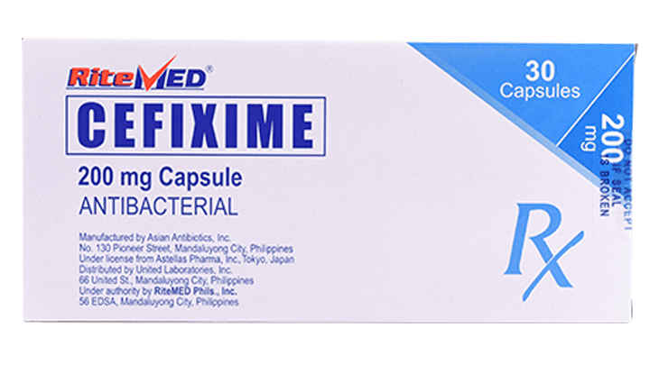 RM CEFIXIME 200 MG CAP