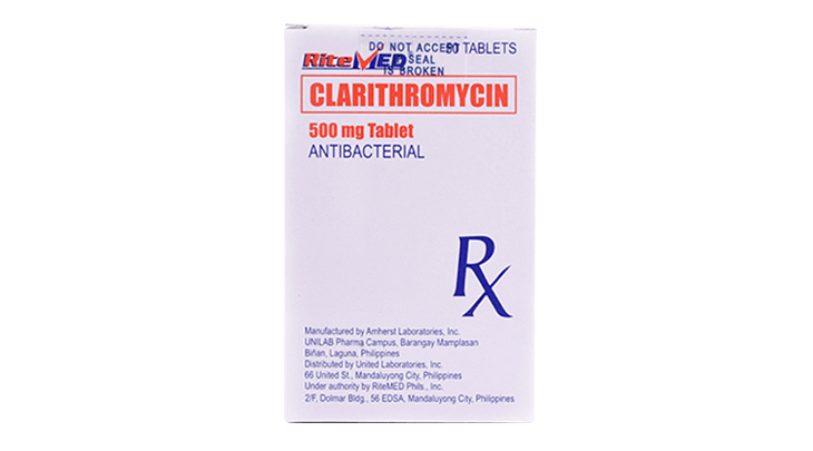 RM CLARITHROMYCIN 500 MG TAB