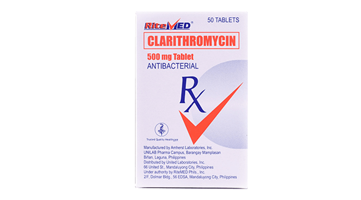 RM CLARITHROMYCIN 500 MG TAB