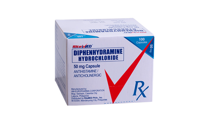 RM DIPHENHYDRAMINE 50MG CAP 100BOX SS PH