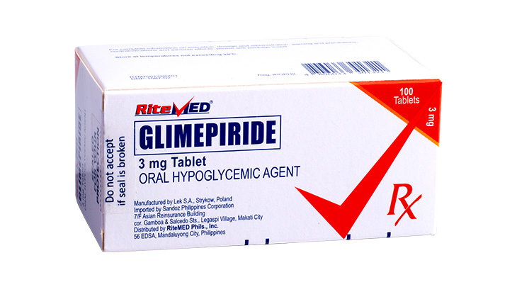 RM GLIMEPIRIDE 3 MG TAB