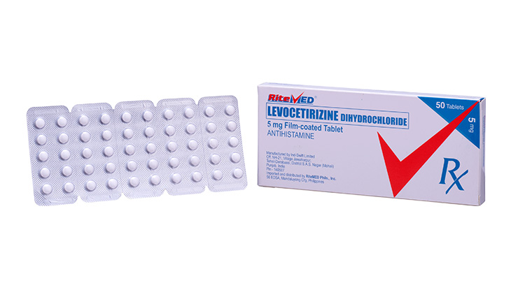 RM LEVOCETIRIZINE 5 MG TAB