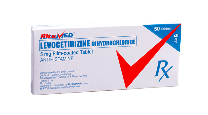 RM LEVOCETIRIZINE 5 MG TAB