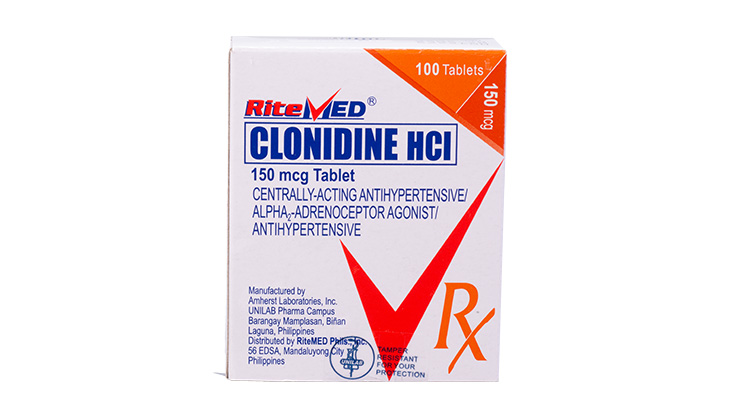 RM CLONIDINE HCL 150 MCG TAB