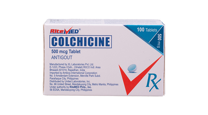 RM COLCHICINE 500MCG