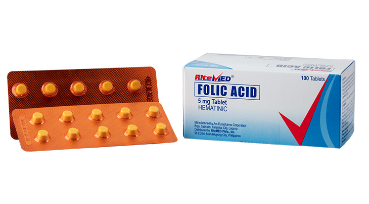 RM FOLIC ACID 5MG TAB