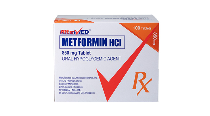 RM METFORMIN 850 MG TAB