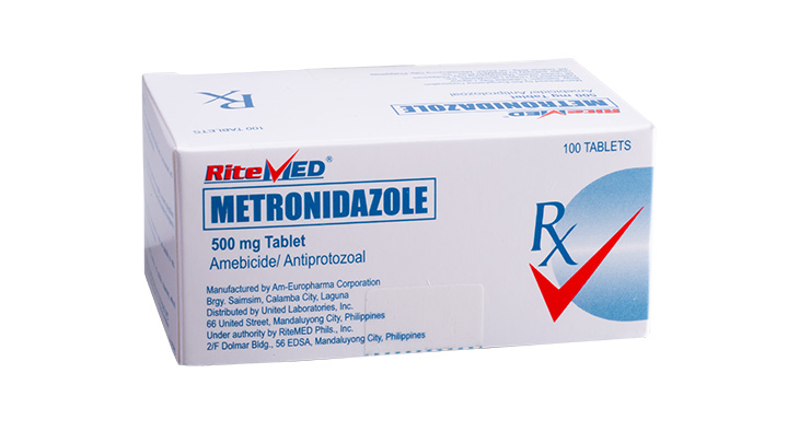 RM METRONIDAZOLE 500 MG TAB